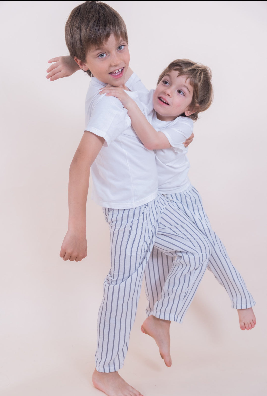 Pantalón Bali de lino blanco