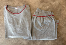 Cargar imagen en el visor de la galería, Pijama gris de algodón
