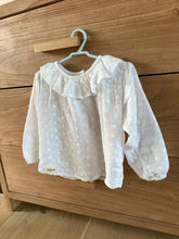 Cargar imagen en el visor de la galería, Camisa broderie de niña
