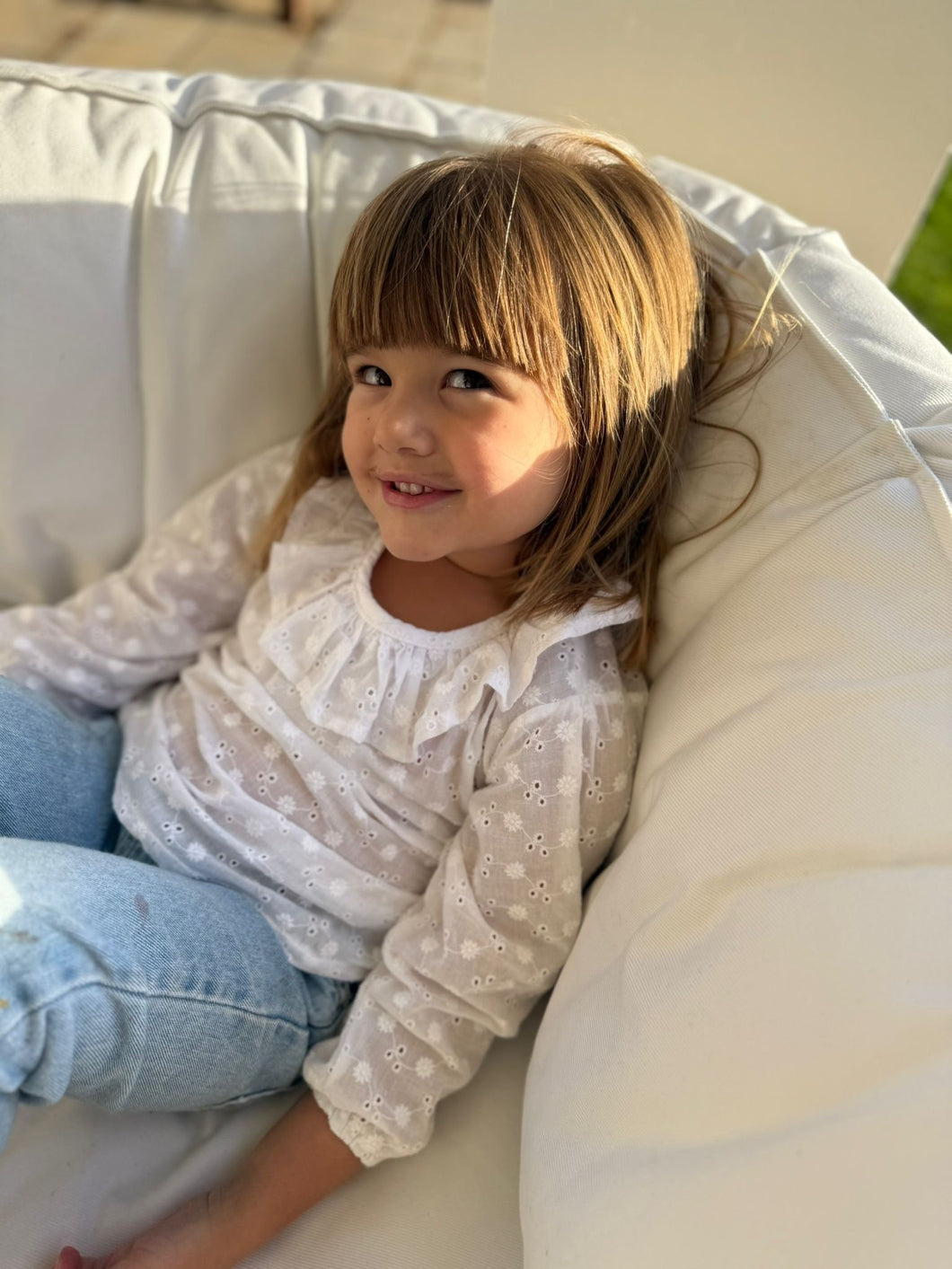 Camisa broderie de niña