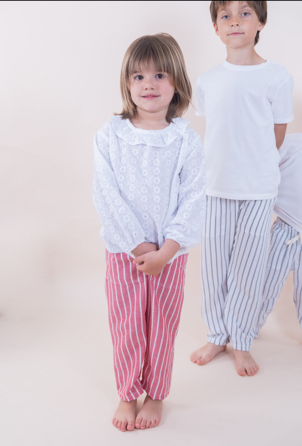 Pantalón Bali de lino rojo