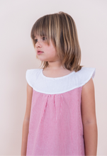 Cargar imagen en el visor de la galería, Camisón lagos rayado niña- Dos colores
