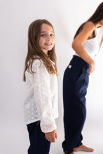 Cargar imagen en el visor de la galería, Camisa broderie de niña

