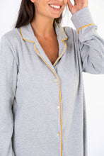 Cargar imagen en el visor de la galería, Camisa de algodón gris

